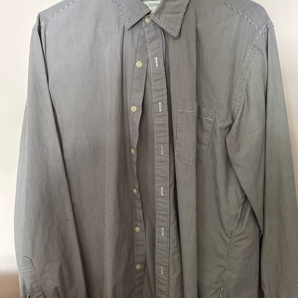 J.Crew Striped Button-Up Shirt
